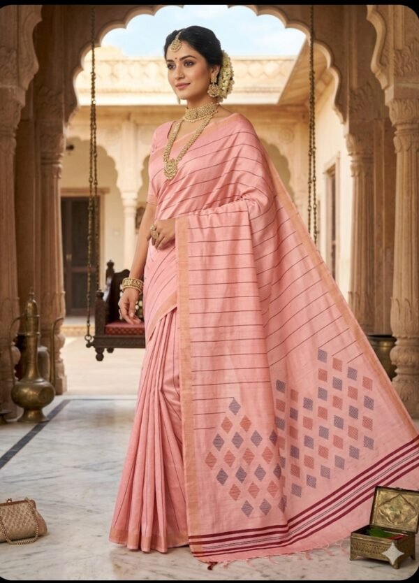 Tassar Silk Saree