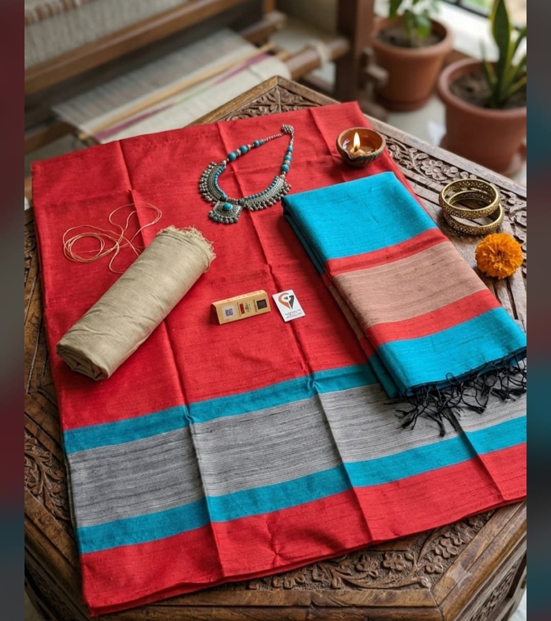 Tassar Silk Suite